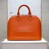 KG-Túi LV alma epi màu cam khóa trắng size PM