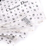 Khăn Christian Dior Màu Trắng Họa Tiết Chấm Bi Đen