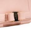 Túi Salvatore Ferragamo Vara Medium Calfskin Hồng Khóa Gold
