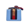 Túi Gucci Sylive Mini Calfskin Xanh Da Trời Sliver