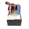 Túi Gucci Sylive Mini Calfskin Xanh Da Trời Sliver