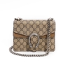 Túi Gucci Dionysus Small Canvas Họa Tiết GG Sliver