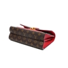 Túi Louis Vuitton Victorie MM Da Canvas Monogram Đỏ Khóa Vàng