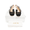Guốc Dior Jadior Pumps 36.5 Vải Màu Đen