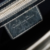 Túi Dior Lady Medium Da Canage Micro Màu Sliver Metallic Khóa Trắng