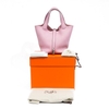 Túi Hermès Picotin 18 Da Togo Màu Hồng Khóa Trắng