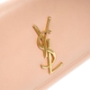 Clutch YSL Màu Hồng Nhạt Tag Vàng