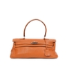 Túi Hermès Kelly Size 40 Da Togo Màu Cam Khóa Trắng