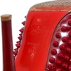 Giày Christian Louboutin Pigalle Spikes 37 Da Patent Calfskin Màu Đỏ Đinh Đỏ