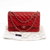 Túi Chanel Classic Jumbo Lambskin Đỏ Gold