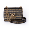 Túi Louis Vuitton Twist Màu Đen Vàng Khóa Vàng