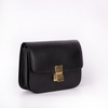 Túi Celine Box Da Calfskin Màu Đen Khóa Gold
