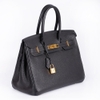 Túi Hermès Birkin 30 Da Togo Màu Đen Khóa Vàng