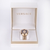 Đồng Hồ Versace Màu Vàng Mặt Nâu Khóa Vàng