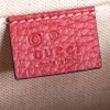 Túi Gucci Interlocking S Da Granied Màu Đỏ Khóa Vàng