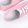 Sneaker Stellar Pink 37 Da Canvas Màu Hồng Khóa Vàng
