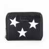 Ví Stella McCartney Màu Đen Họa Tiết Ngôi Sao Khóa Trắng