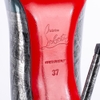 Guốc Louboutin Fifi Specchio Plan De Paris 37 Màu Xám