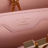 Túi Louis Vuitton Capucines Bb With Flowers Chain Màu Hồng Khóa Vàng
