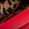Túi Dolce & Gabbana Sicily Màu Đỏ Khóa Vàng