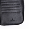 Ví Givenchy Màu Đen Da Calfskin Khóa Trắng