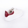 Giày Alexander Mcqueen 39 Màu Trắng Gót Đỏ Khóa Trắng