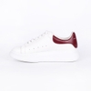 Giày Alexander Mcqueen 39 Màu Trắng Gót Đỏ Khóa Trắng