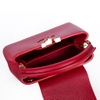 Túi Louis Vuitton Capucine Mini Màu Đỏ Khóa Vàng