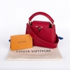 Túi Louis Vuitton Capucine Mini Màu Đỏ Khóa Vàng