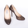 Guốc Jimmy Choo 36 Màu Nhũ Vàng