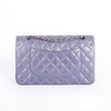 Túi Chanel Classic Jumbo Medium Màu Tím Lilac Khóa Trắng