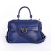 Túi Salvatore Sofia Màu Xanh Dương Khóa Trắng