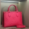 Túi LV On The Go PM Pink Empreinte Leather