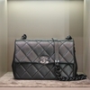 TÚI CHANEL CLASSIC EVENING MEDIUM SO BLACK CAVIAR LEATHER