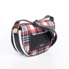 Túi Burberry Mini Olympia Tartan Màu Đỏ Khóa Vàng