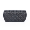 Clutch Chanel With Chain Caviar Màu Đen Khóa Vàng
