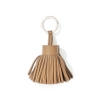 Charm Hermès Tassel Swift Màu Nâu Khóa Trắng
