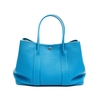 Túi Hermès Garden Party 36 Da Togo Màu Xanh  Khóa Trắng