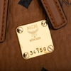 Túi MCM Bumbag Màu Vàng Cognac Khóa Vàng