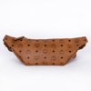 Túi MCM Bumbag Màu Vàng Cognac Khóa Vàng