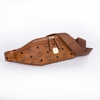 Túi MCM Bumbag Màu Vàng Cognac Khóa Vàng