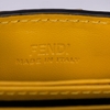 Card Holder Fendi Màu Nâu Lòng Vàng Khóa Vàng