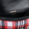 Túi Burberry Mini Olympia Tartan Màu Đỏ Khóa Vàng