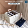 Hộp vải nắp liền Sethome