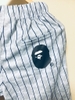a bathing ape パンツ　短いパンツ