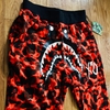 a bathing ape XO コラボ パンツ スウエットパンツ　長いパンツ
