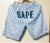 a bathing ape パンツ　短いパンツ