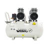 Máy Nén Khí Không Dầu Giảm Âm Wing 1.5HP TW-OF550x2 50L
