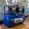Máy Nén Khí Không Dầu Giảm Âm Wing 2HP TW-OF750x2 50L