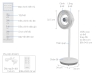 9ttl Quạt tuần hoàn Sharp 9 cánh PJ-CD404V-W 24W